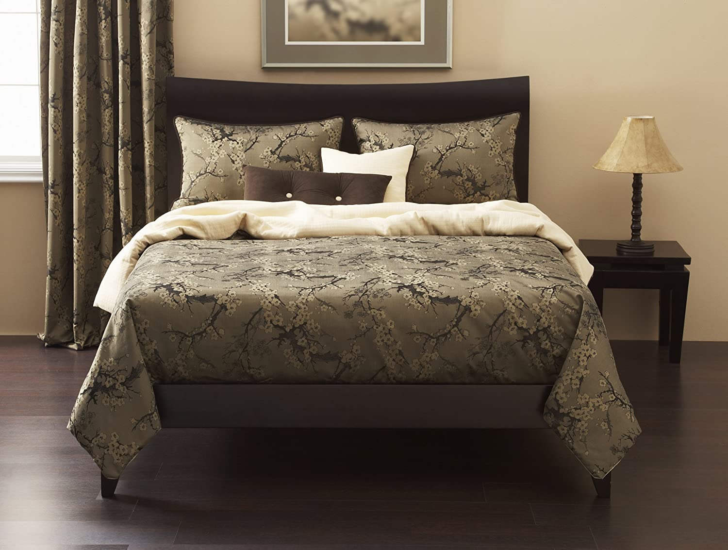 Price:$395.64 6-Piece Cherry Blossom Haze Duvet Set, Full : Home & Kitchen