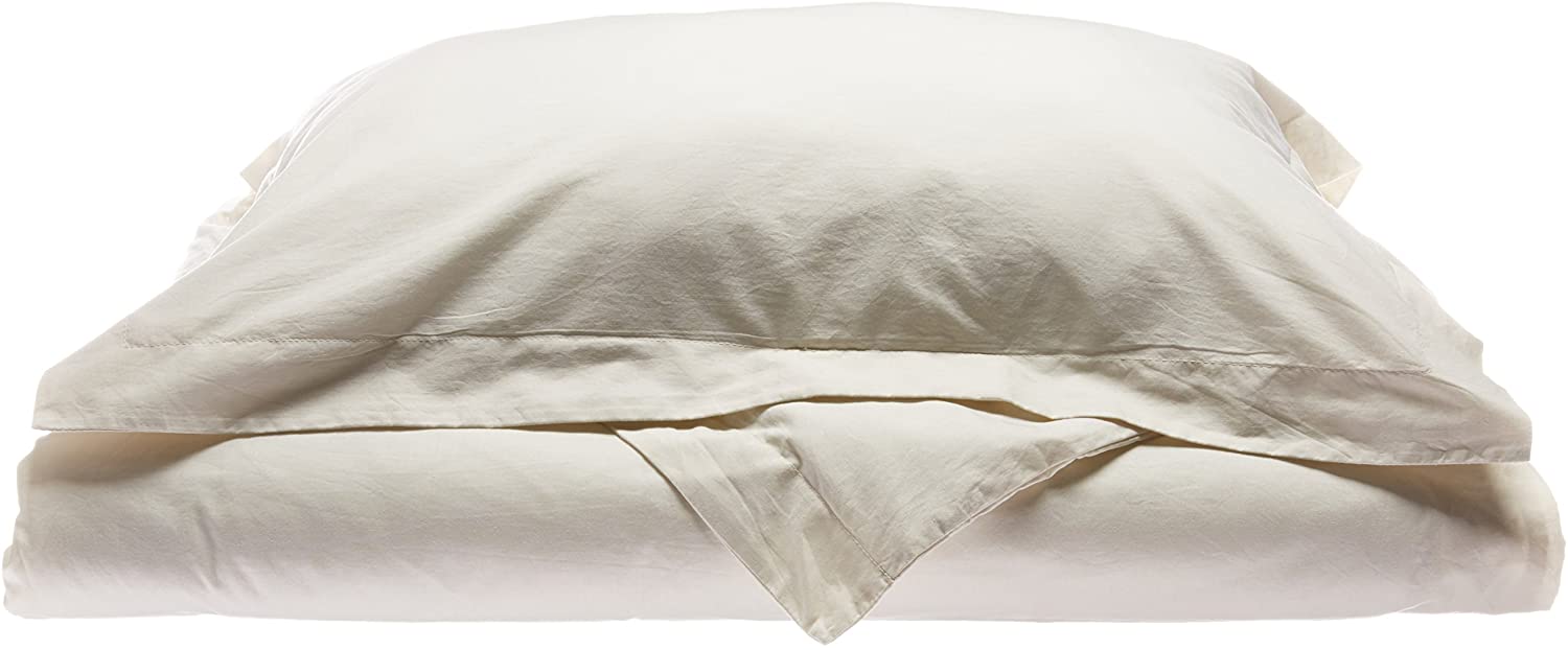 Price:$28.99 Habitat Comfort Wash Duvet Cover Twin/Twin XL Size - Ivory , Solid Duvet Cover Set – 2 Piece – 100% Cotton Light Weight Bed Comforter Covers : Home & Kitchen