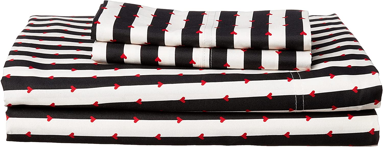 Price:$37.05 Johnson Performance Collection Bed Sheet Set-Lightweight, Breathable, Temperature Regulating Fabric. Super Soft, Easy Care Seasons, King, Wonderland Stripe : Everything Else