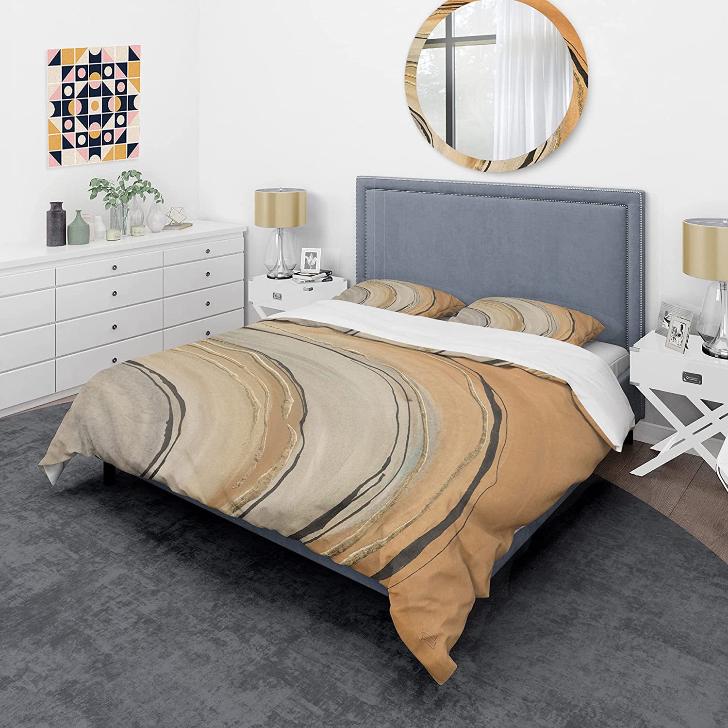 Price:$85.76 'Glam Canion II' Glam Duvet Cover Set : Home & Kitchen