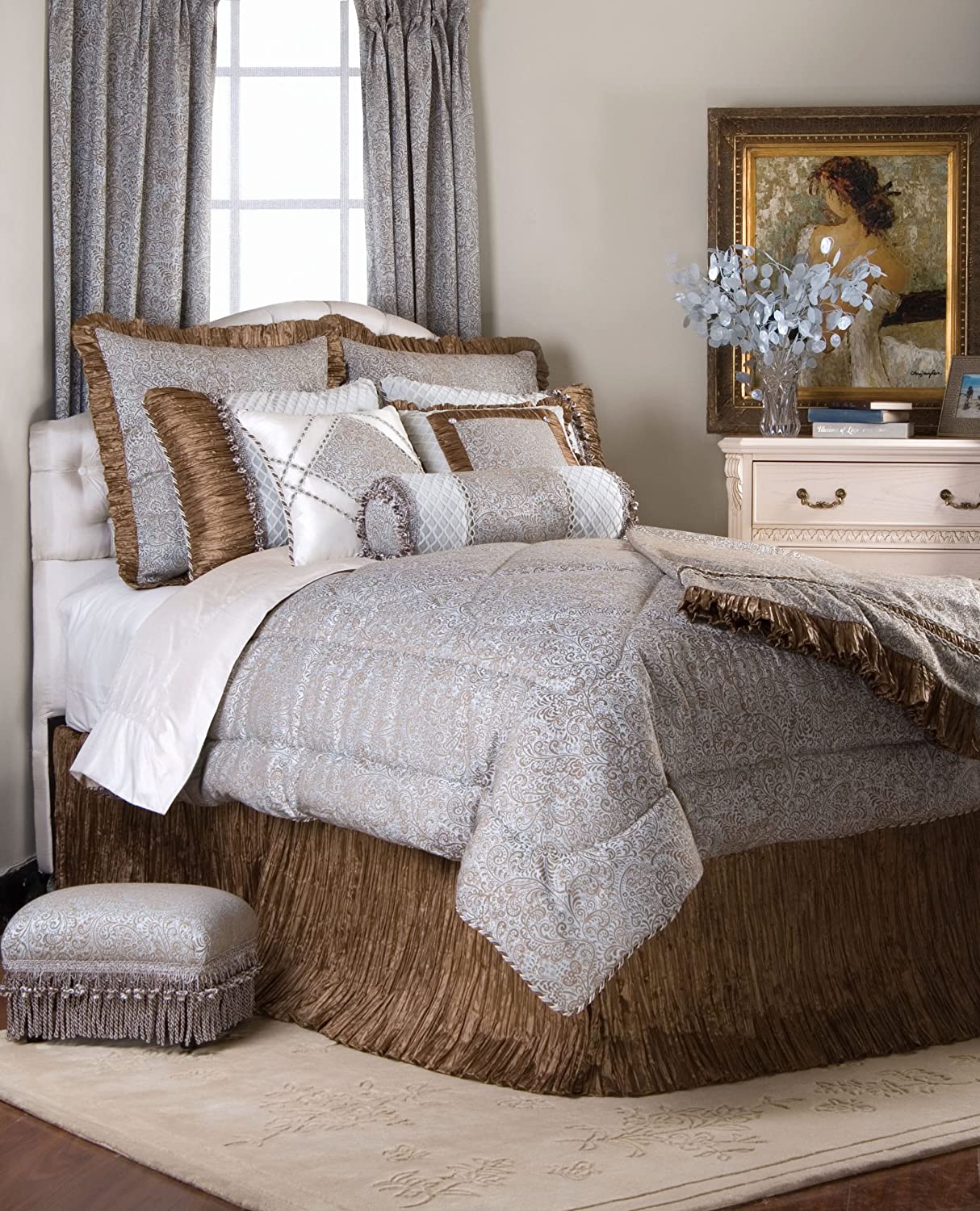 Price:$274.73 Taylor 4 Piece Swanson Duvet Set, Twin : Home & Kitchen