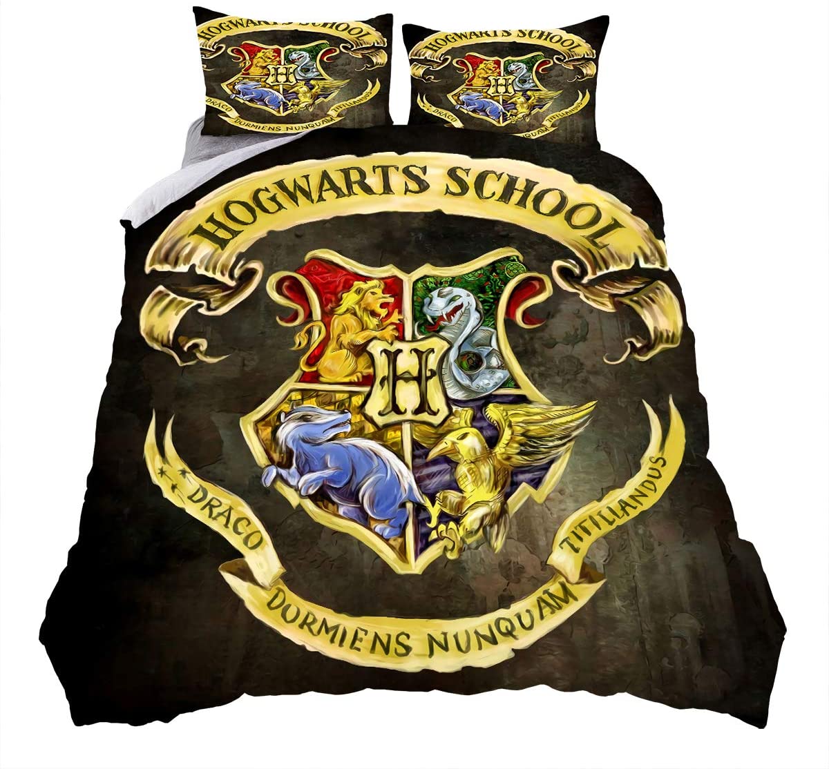 Price:$36.99 Duvet Cover Set - 3 Piece Bedding Sets 3D Printed for Kids Boys Girls Comforter Cover,1 Duvet Cover + 2 Pillowcases : Home & Kitchen