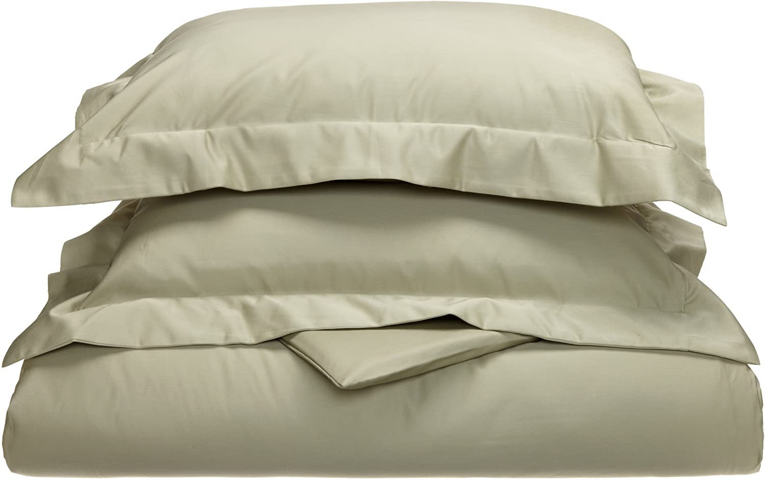Price:$101.71 800 Thread Count, Combed Cotton Full/Queen Duvet Cover Set, Sage : Home & Kitchen