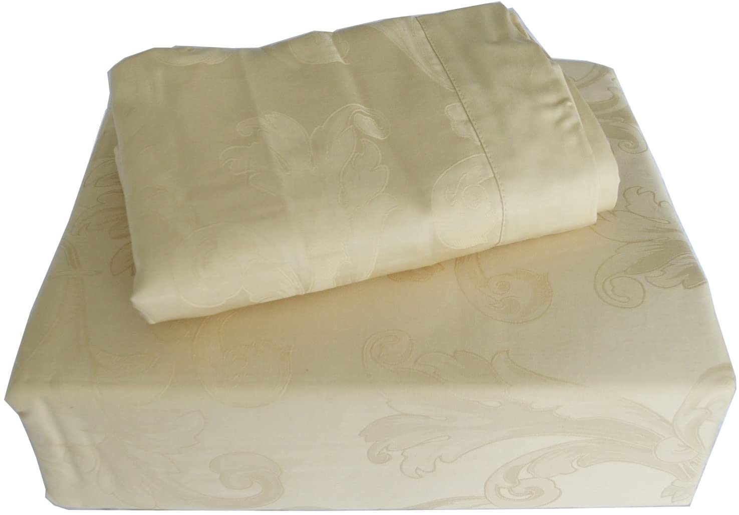 Price:$98.99 HOME Roma 310 Thread Count Double Duvet Cover Set, Ivory : Home & Kitchen