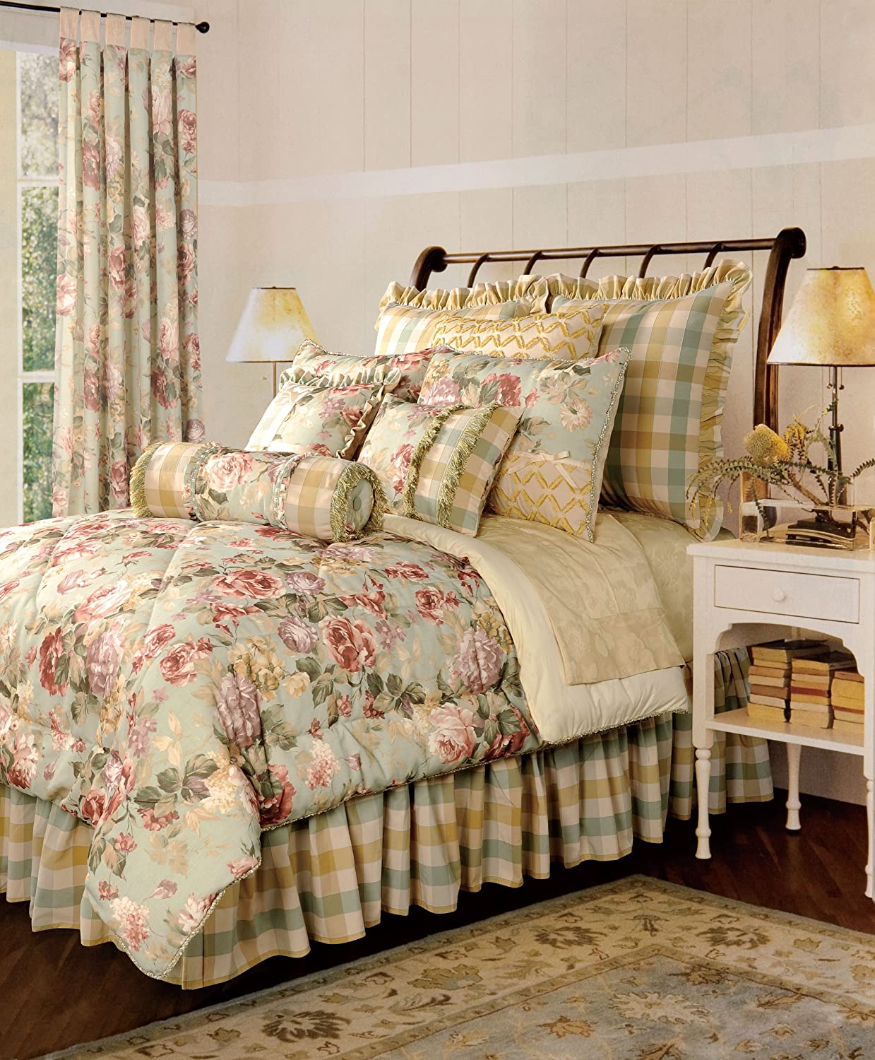 Price:$346.65 Taylor 4 Piece Chesapeake Bedding Duvet Set, Full : Home & Kitchen