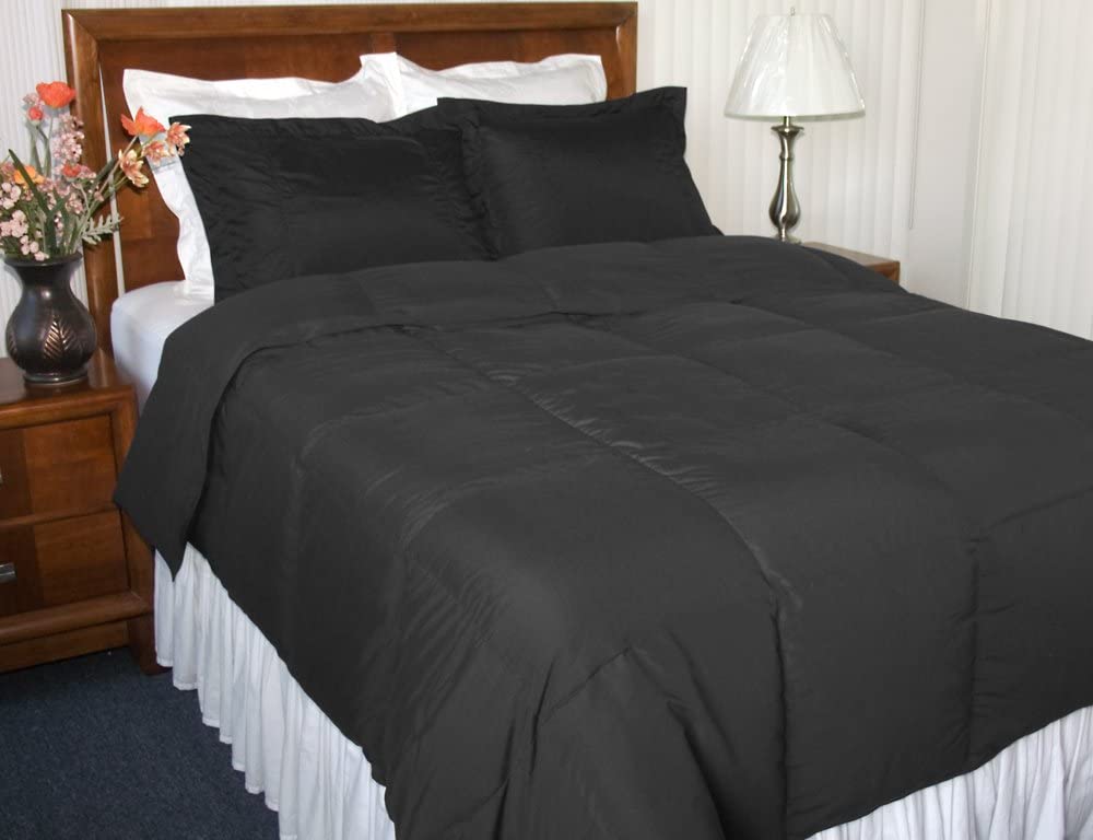 Price:$34.99 Microfiber Full/Queen Duvet Mini Sets, Black : Home & Kitchen