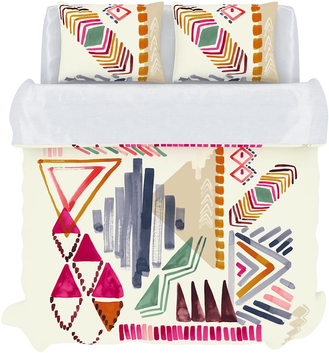 Price:$161.83 Lane 210 Tread Count Duvet Cover Set, Full/Queen, Prism : Everything Else