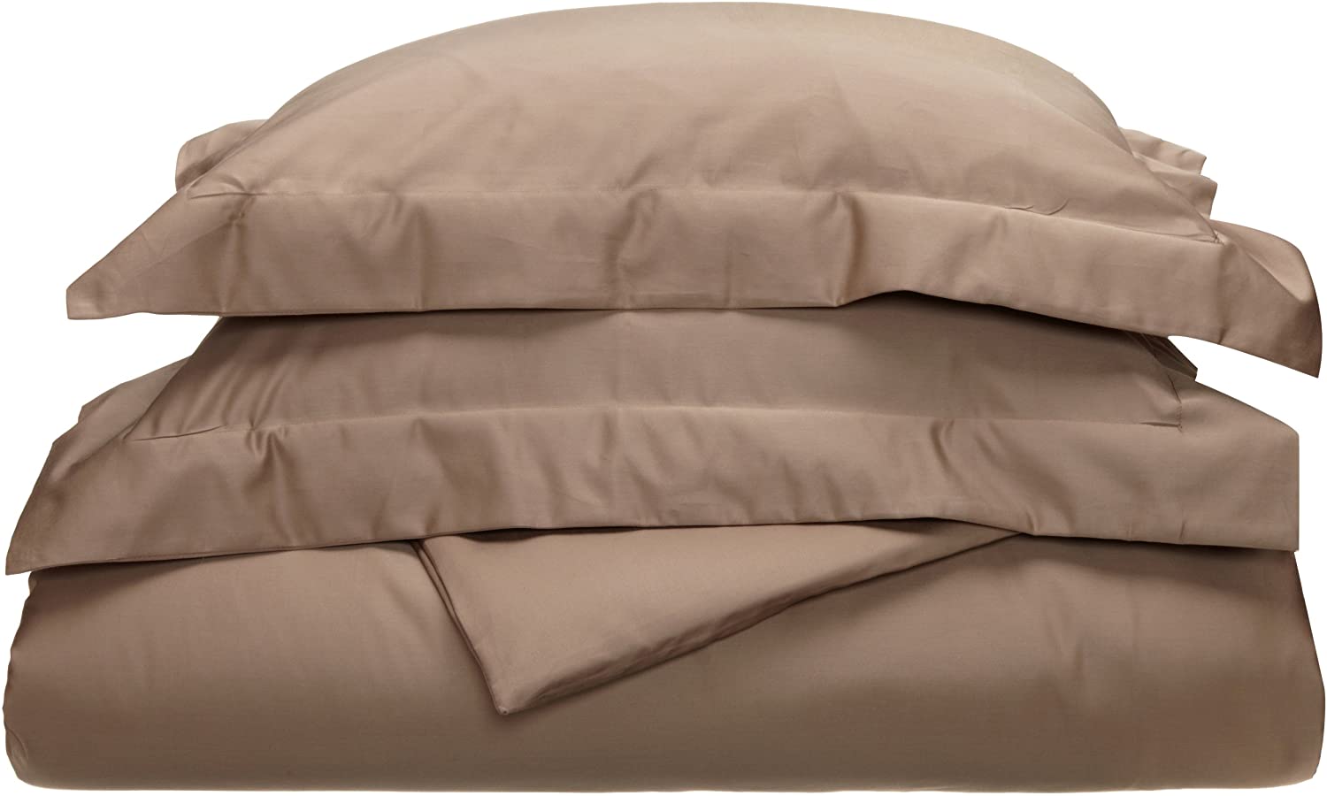 Price:$102.62 800 Thread Count, Combed Cotton Full/Queen Duvet Cover Set, Taupe : Home & Kitchen
