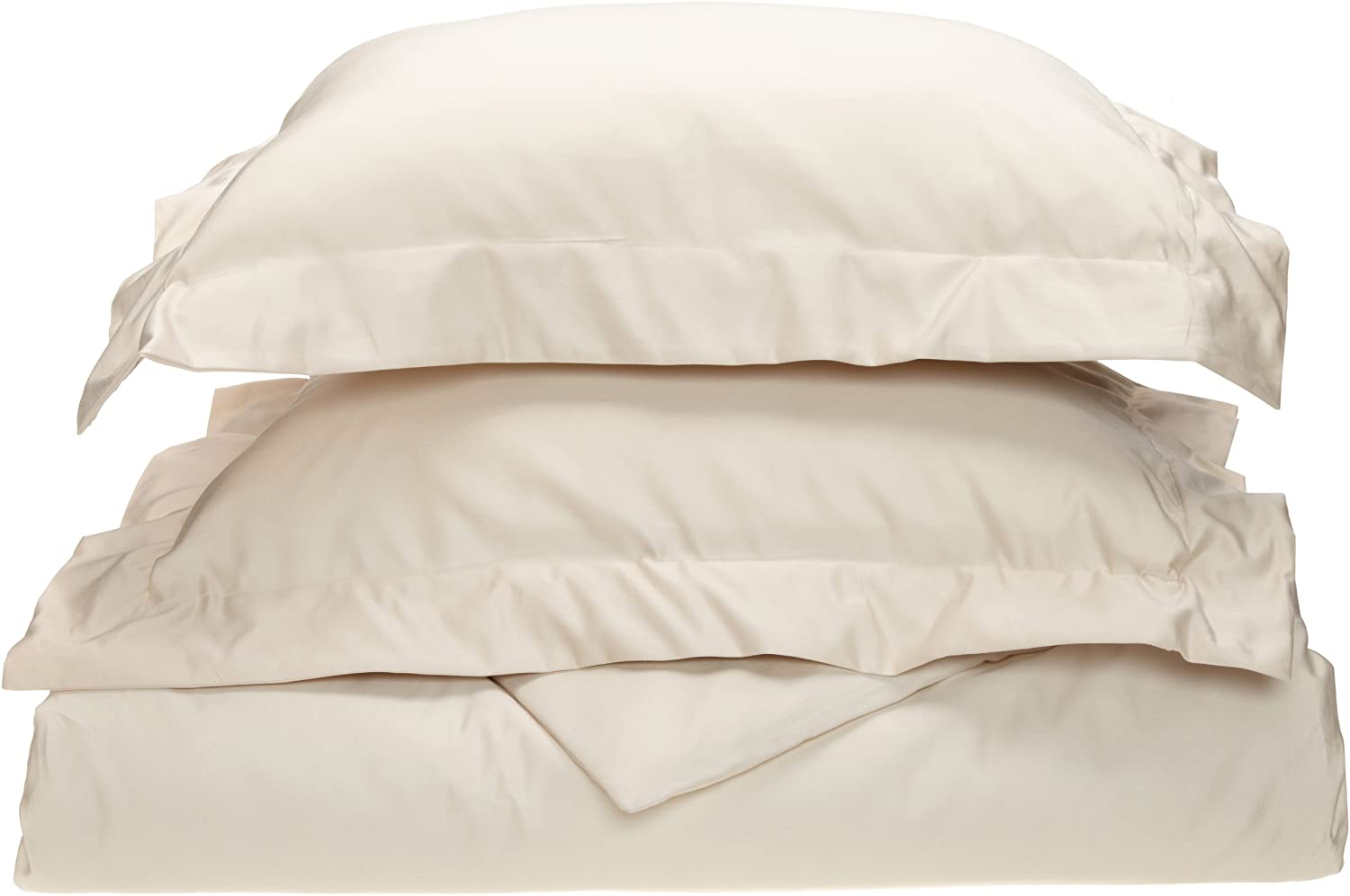 Price:$120.06 800 Thread Count, Combed Cotton King/California King Duvet Cover Set, Ivory : Home & Kitchen