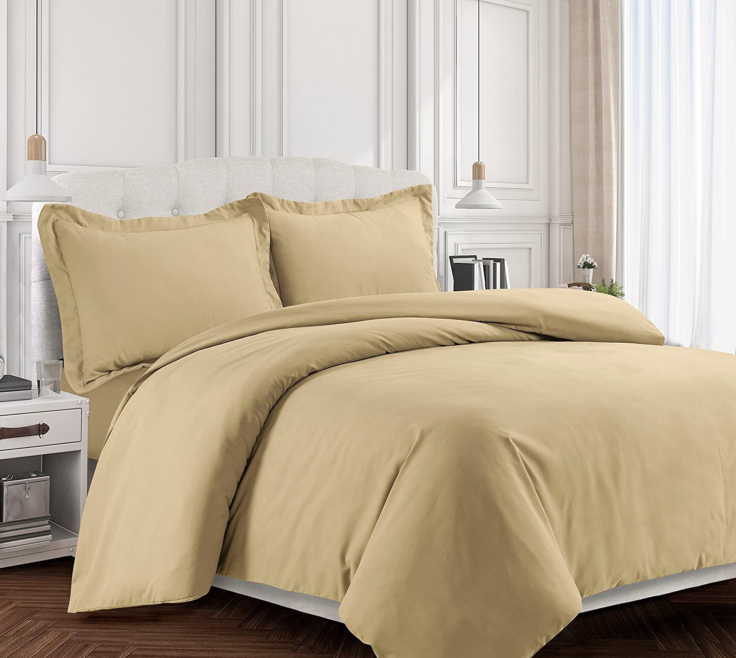 Price:$29.64 Living VALENDUVETTWCA Valencia Duvet Cover Set, Twin, Cashmere : Home & Kitchen