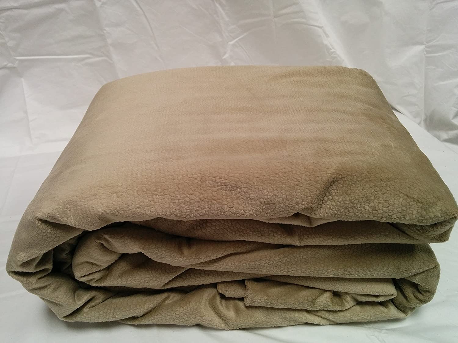 Price:$28.90 3PC Luxury Microplush Comforter Duvet Cover Solid fine Grid Set Full/Queen 86"x86" (Camel) : Home & Kitchen