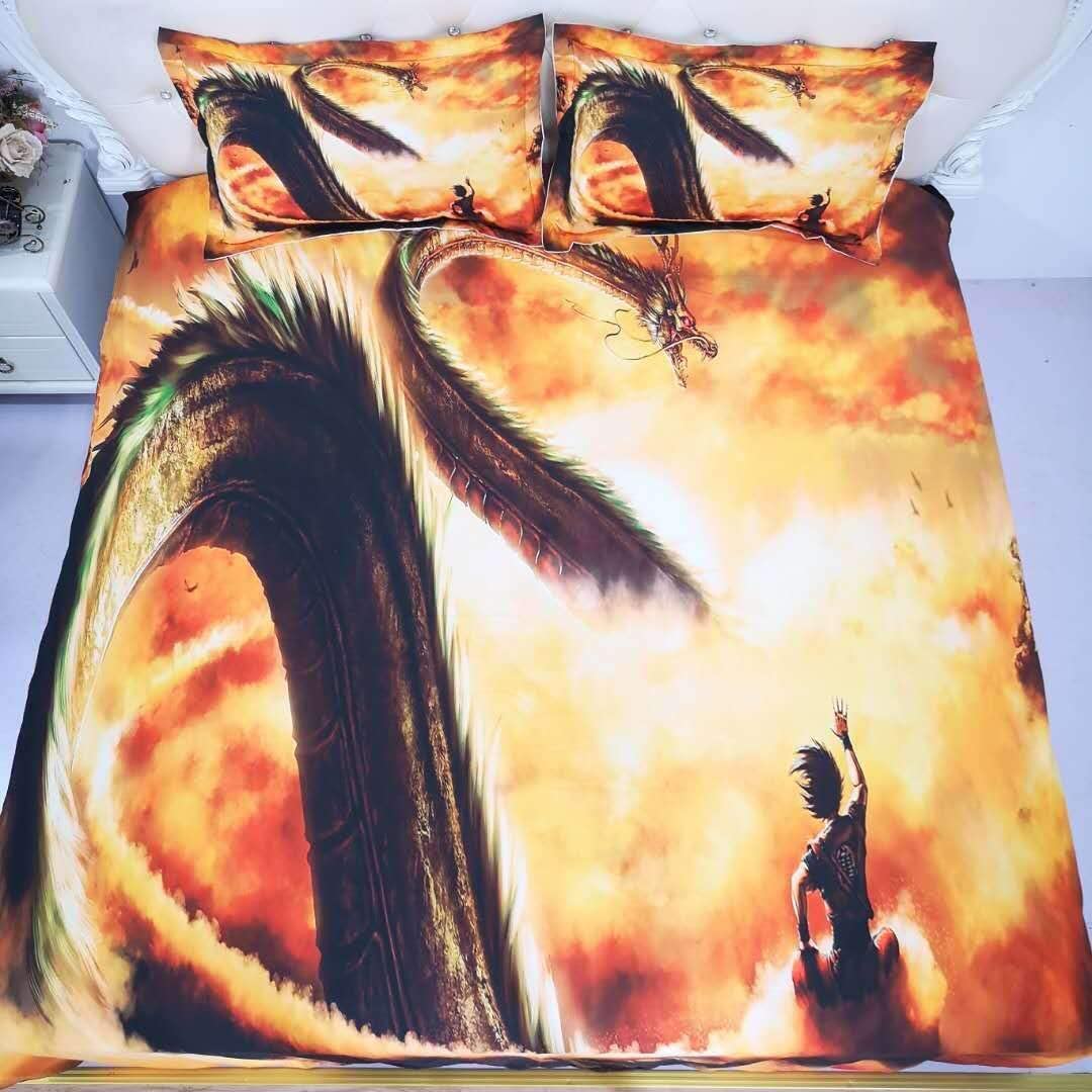 Price:$24.99 Bedding Set Cartoon Household Textile Duvet Cover Set Super Soft 1 Duvet Cover and 2 Pillowcases : Home & Kitchen