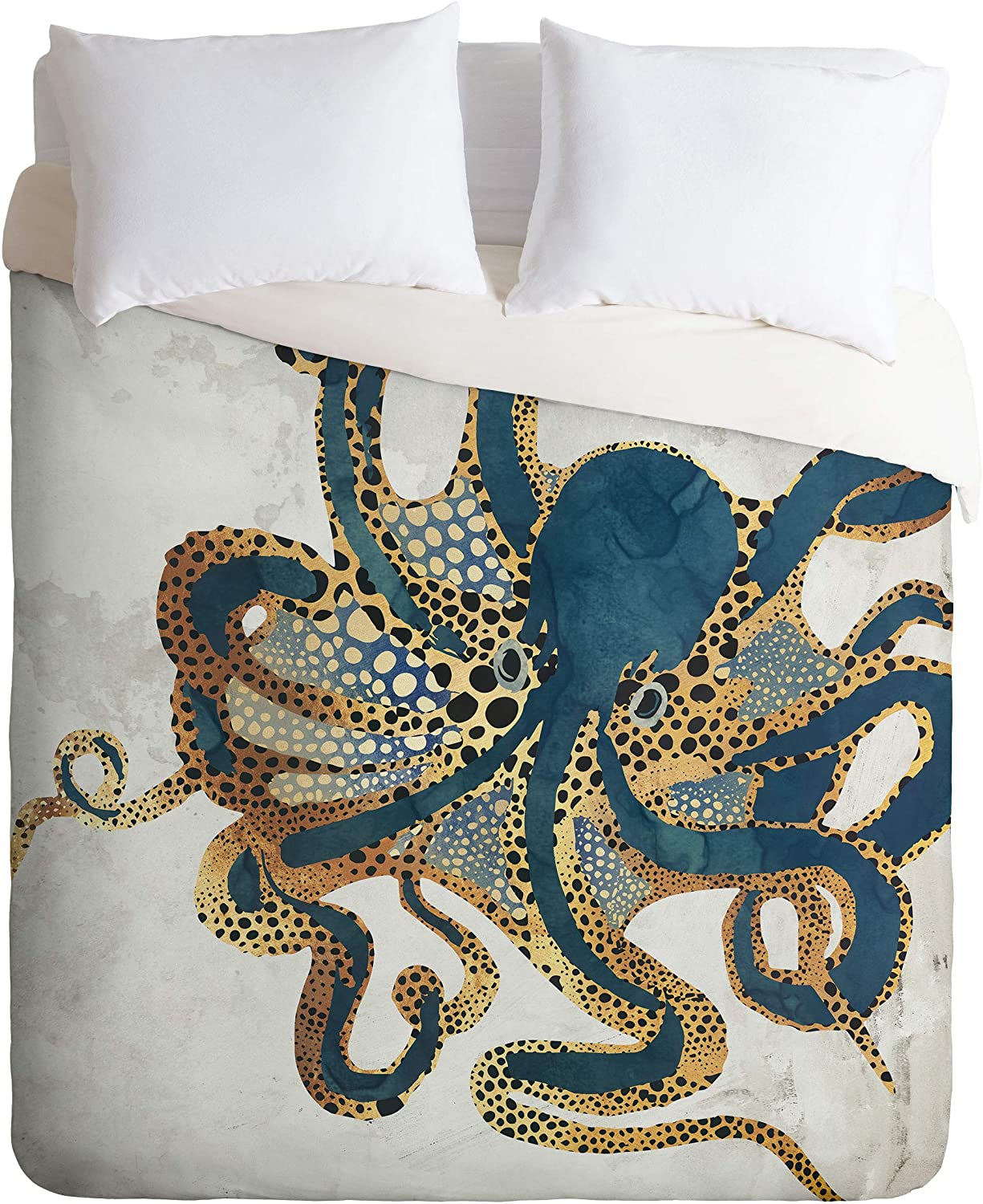 Price:$179.00 SpaceFrogDesigns Underwater Dream VI Duvet Cover Set, 104" x 88", Pillowcases: 40" x 20”, Multi : Home & Kitchen
