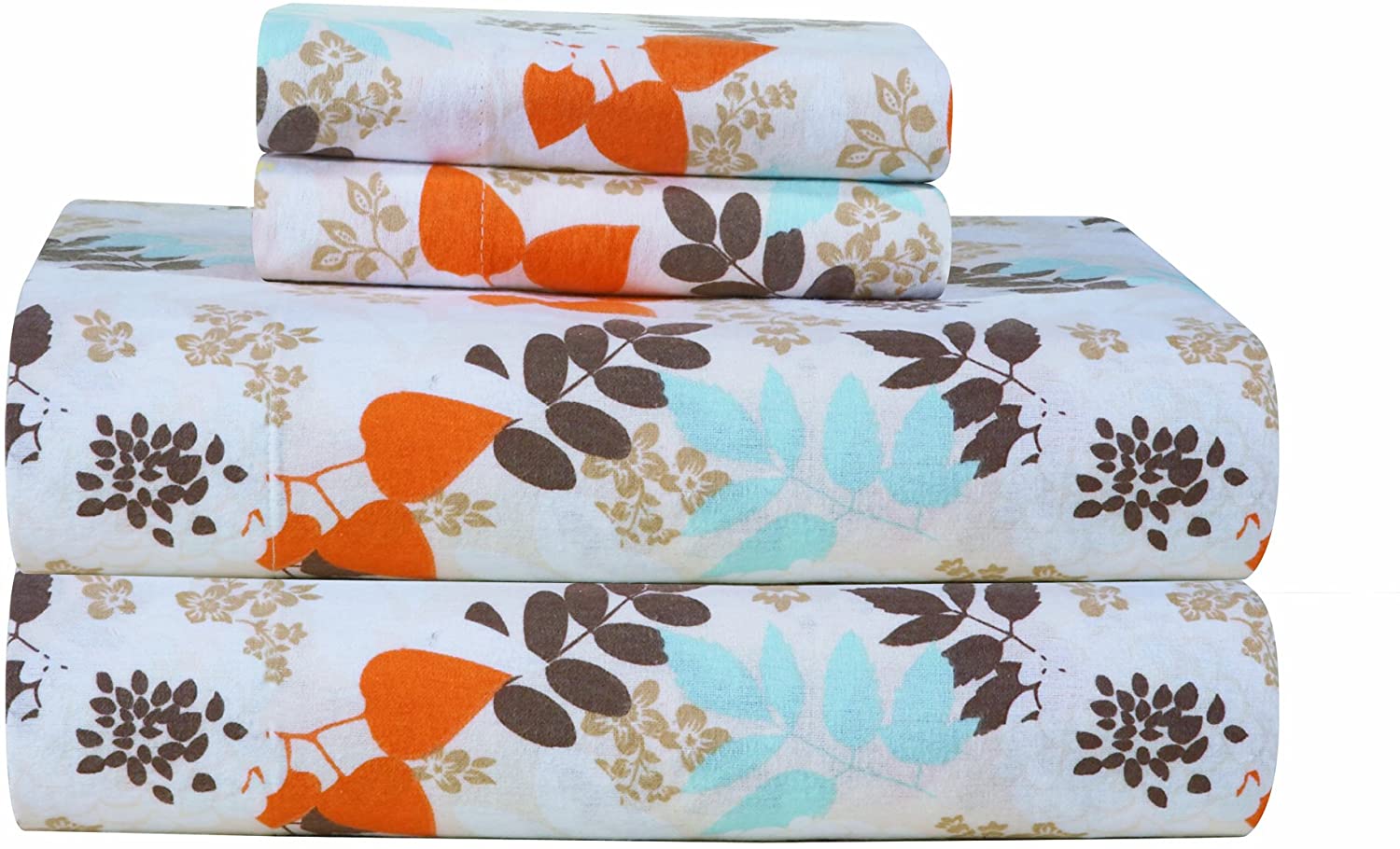 Price:$47.28 Heavy Weight Printed Flannel Sheet Set, Queen, Winter Breeze : Home & Kitchen