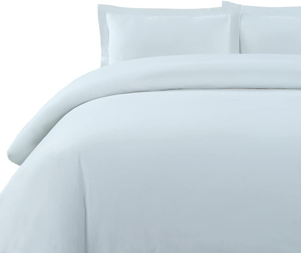 Price:$41.22 Home Vintage Full Blue Washed Cotton Percale Queen Duvet Cover Set : Home & Kitchen