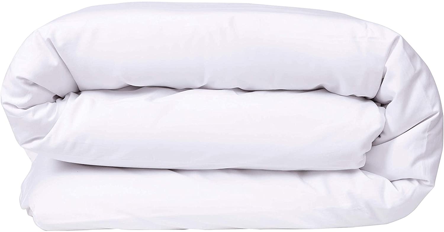 Price:$119.00 Eucalyptus Tencel Lyocell Duvet Cover, Great for Hot Sleepers, Cooling, Temperature Regulating, Sustainable, Breathable Percale - (White, Full/Queen) : Home & Kitchen