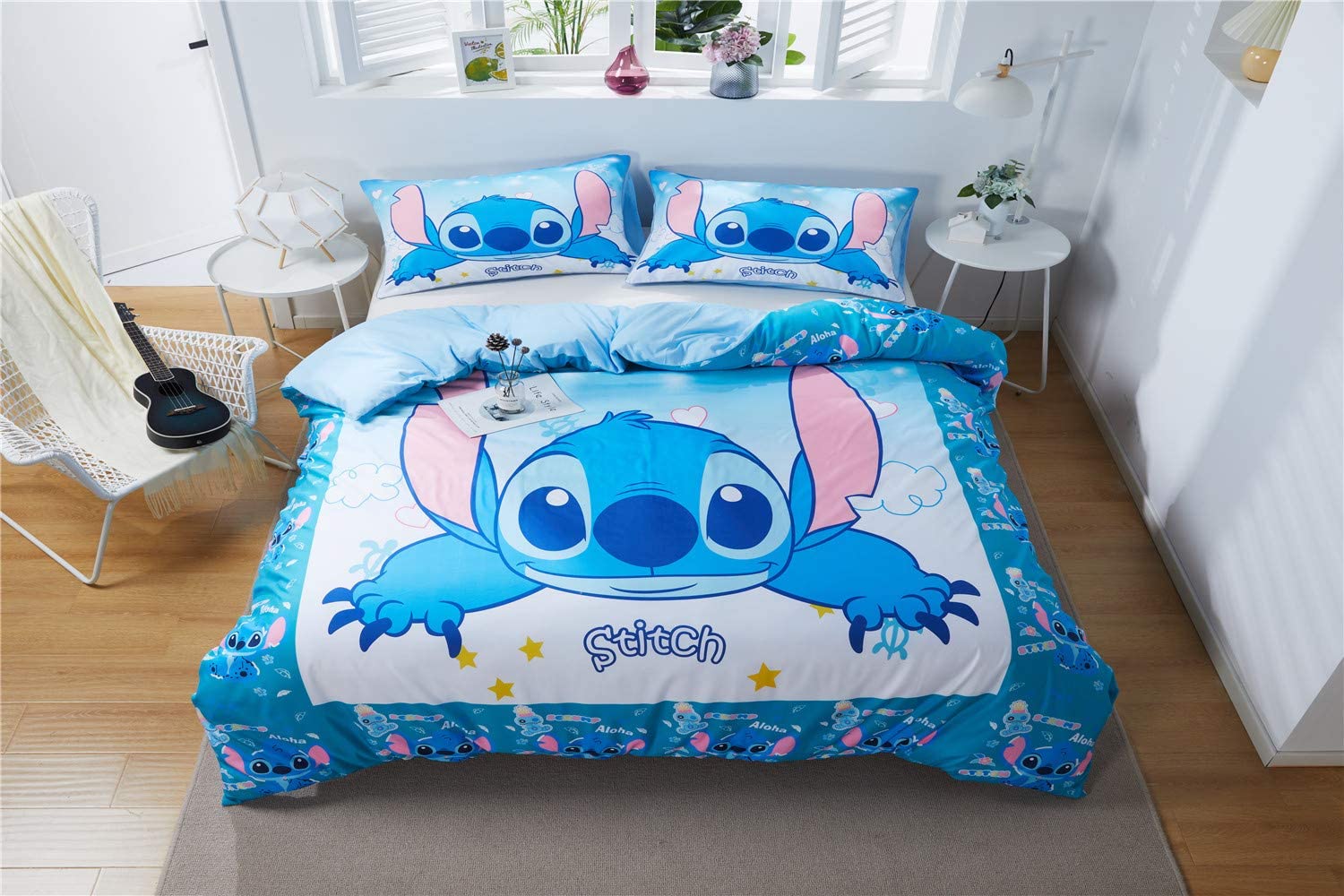 Price:$69.99 3D Duvet Cover Printed Anime Cartoon Comforter Sets with 3 Pieces 1 Comforter 2 Pillowcases, Best Gift for Kids, Twin : Home & Kitchen