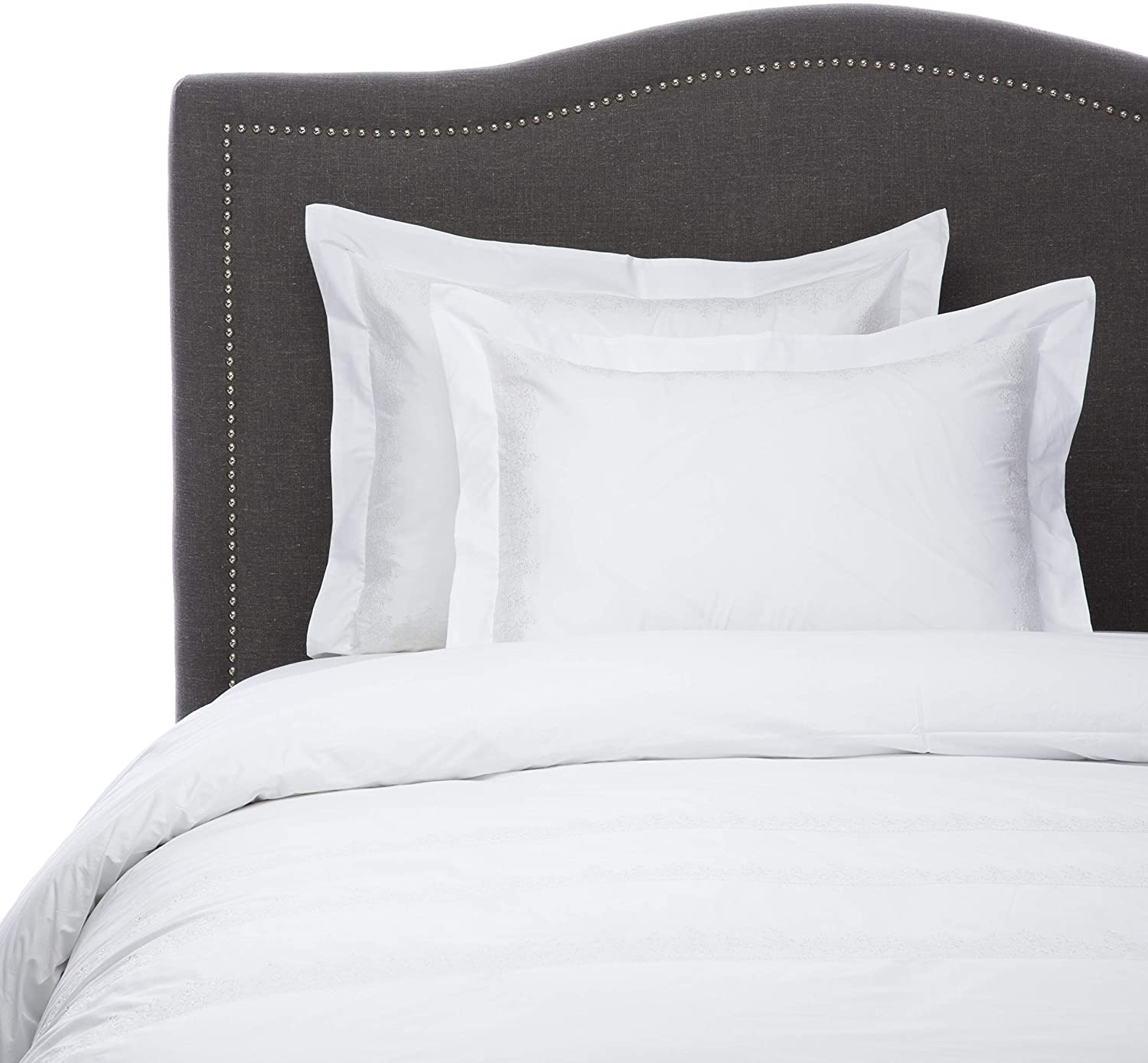Price:$156.37 Home 300TC Baby's Breath EMB FQ Duvet Set, Full/Queen, White : Everything Else