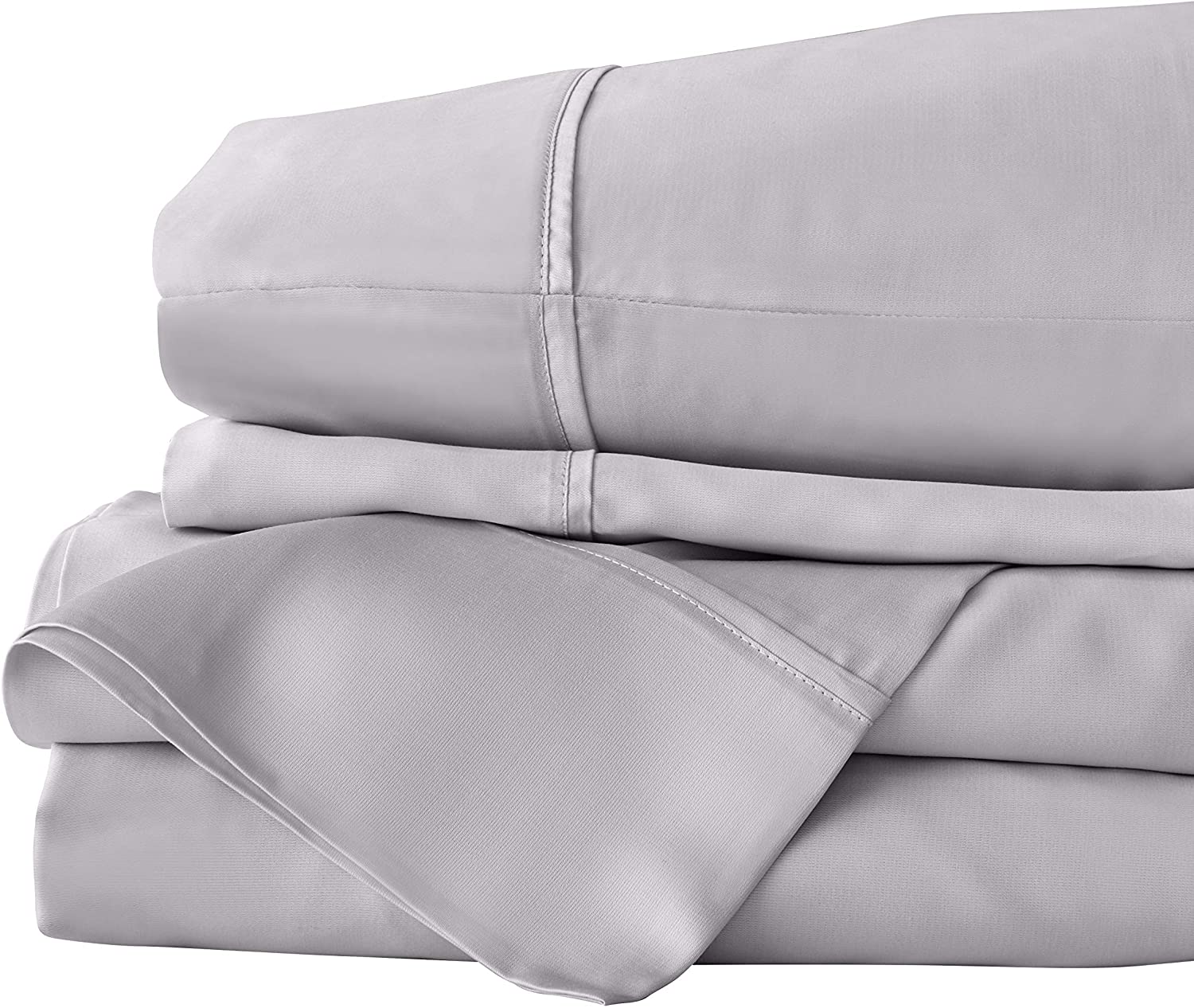 Price:$169.99 Cool Luxury Sheet Set, King, Silver Sconce : Home & Kitchen