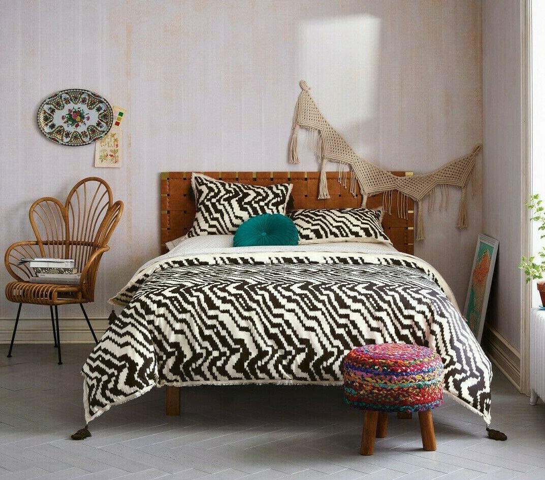 Price:$49.99 Cotton Black & White Duvet Cover Set Twin/Twin XL : Home & Kitchen