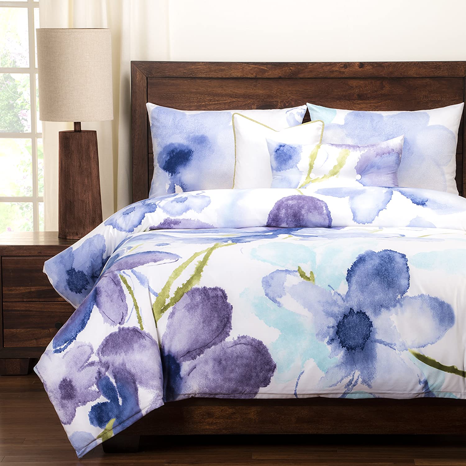 Price:$275.99 Covers 6-Piece Painted Petals Duvet Set, Queen : Home & Kitchen