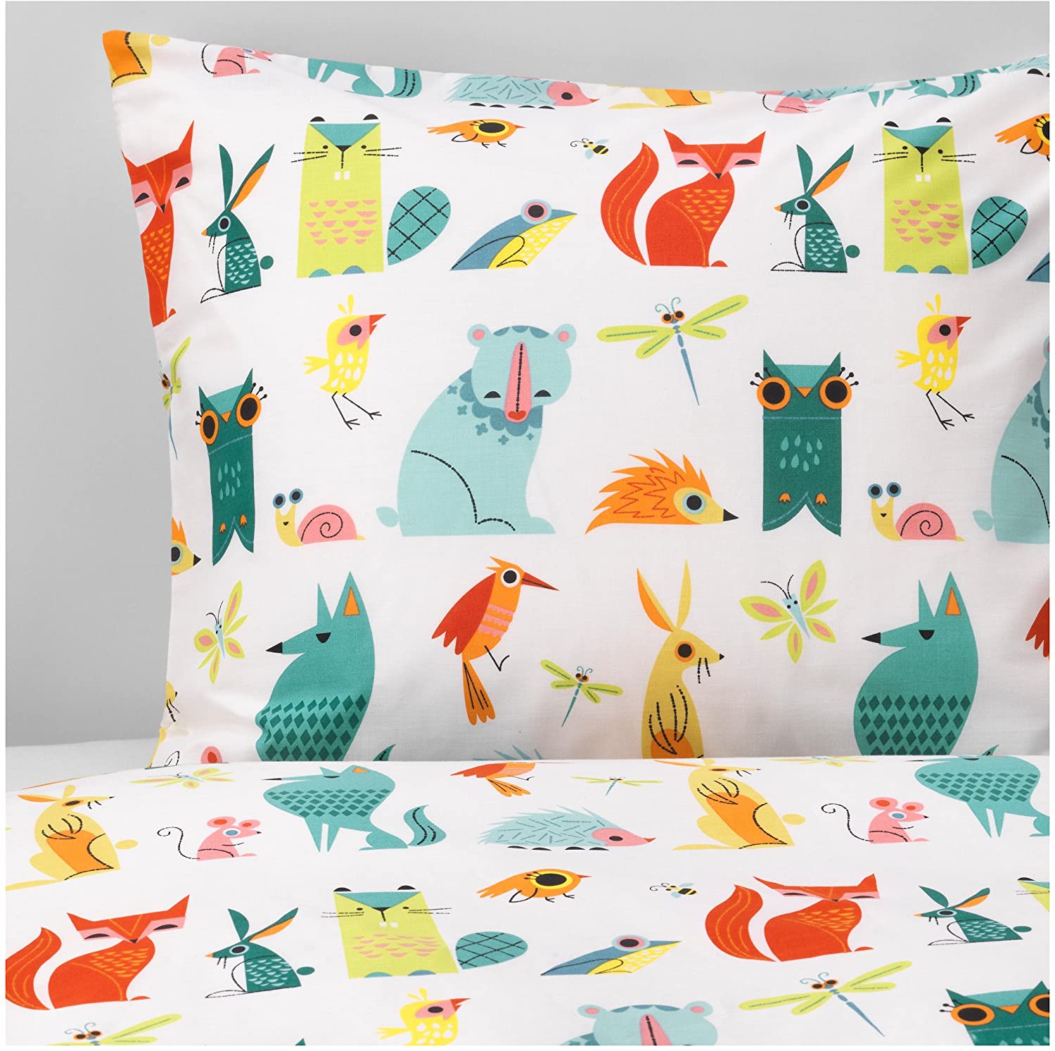 Price:$34.99 Duvet cover and pillowcase(s), animal, multicolor 228.1752.610 : Home & Kitchen