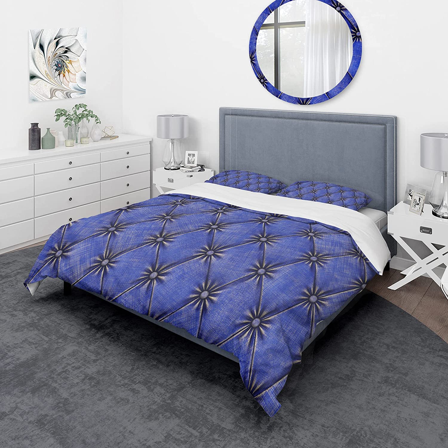 Price:$85.76 Leather Upholstery' Modern & Contemporary Duvet Cover Set : Home & Kitchen