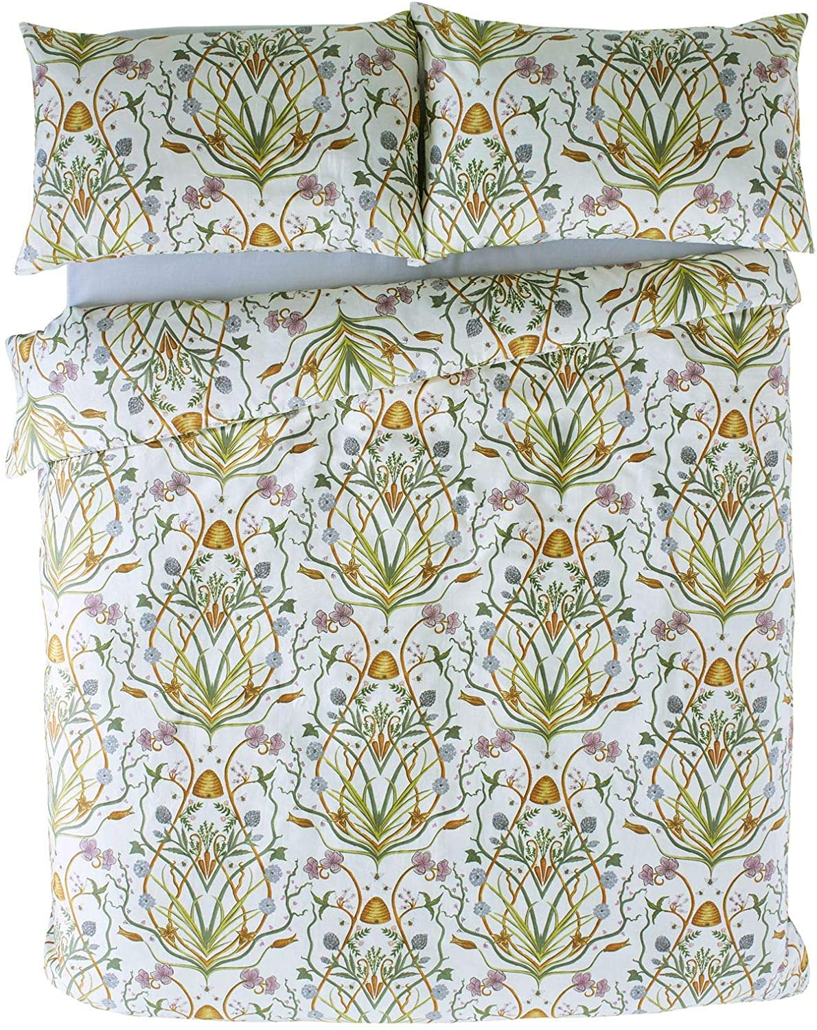 Price:$88.50 Chateau by Angel Strawbridge Potagerie King Duvet Cover Set Cream : Home & Kitchen