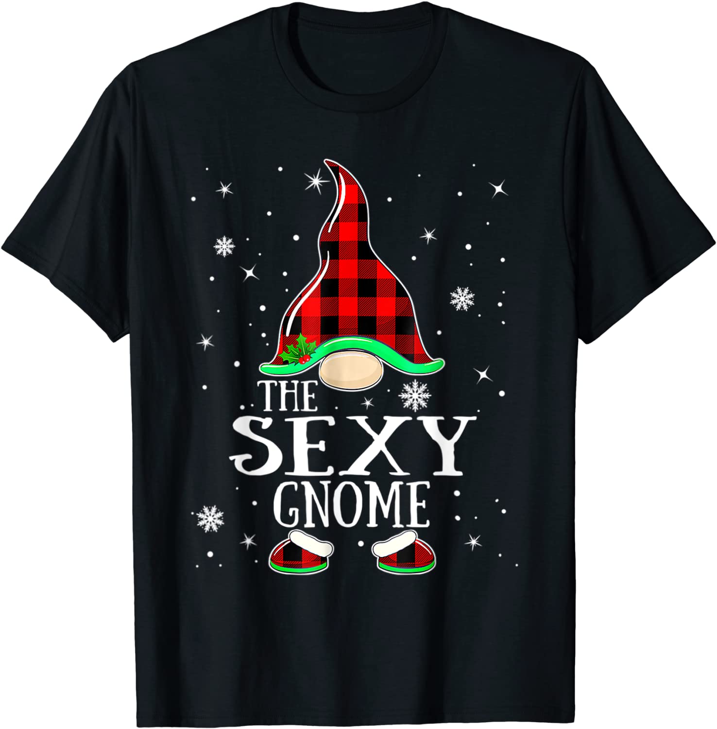 Price:$13.90 Gnome Buffalo Plaid Matching Family Christmas Pajama T-Shirt : Clothing, Shoes & Jewelry
