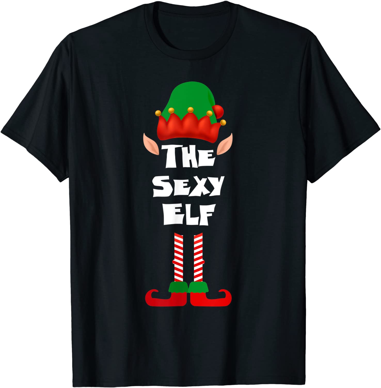 Price:$14.99 Elf Matching Family Group Christmas Outfit Party Pajama T-Shirt : Clothing, Shoes & Jewelry