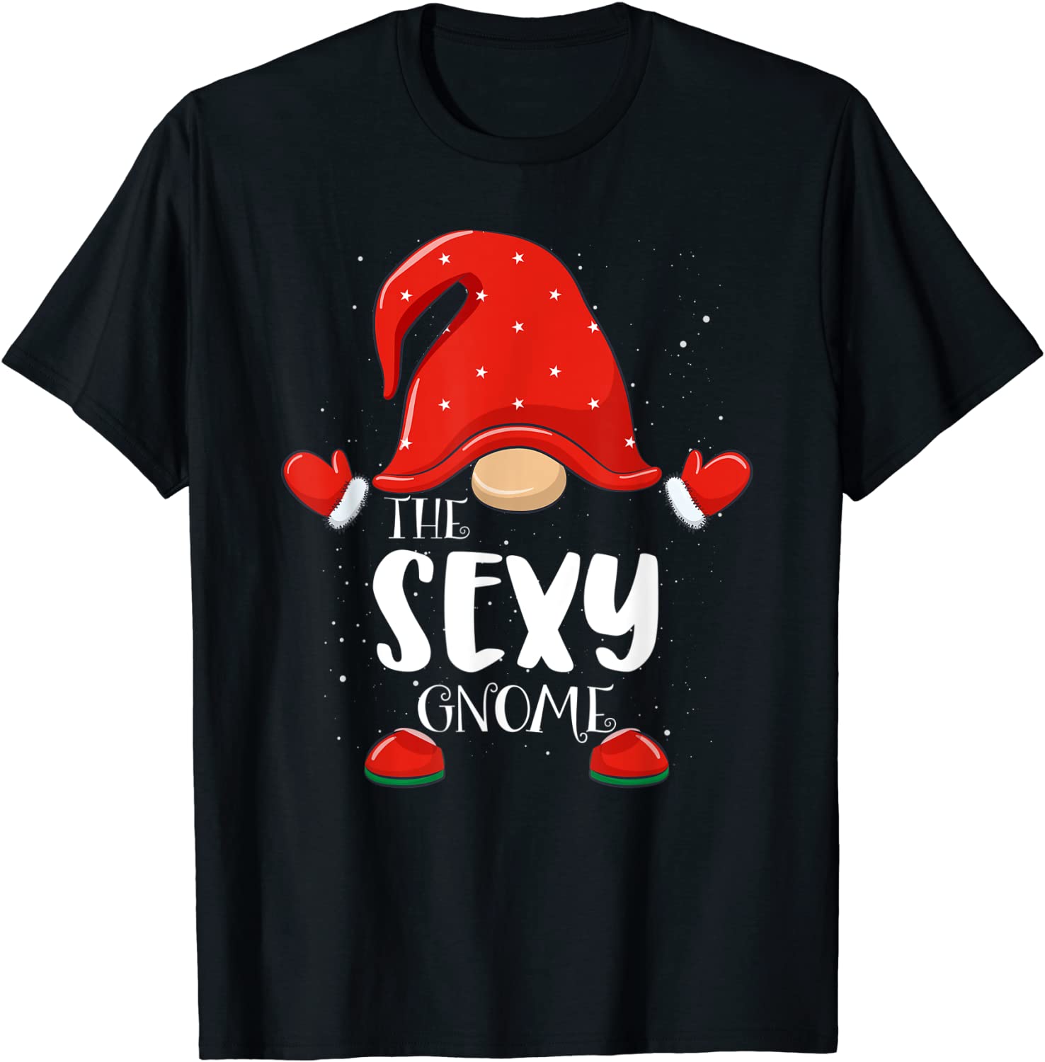Price:$16.99 Gnome Matching Family Group Christmas Pajama T-Shirt : Clothing, Shoes & Jewelry