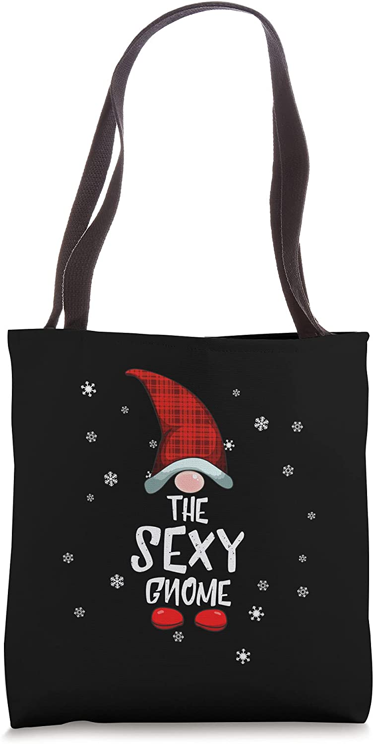 Price:$18.99 Sexy Gnome Family Christmas Pajama Sexy Gnome Tote Bag : Clothing, Shoes & Jewelry