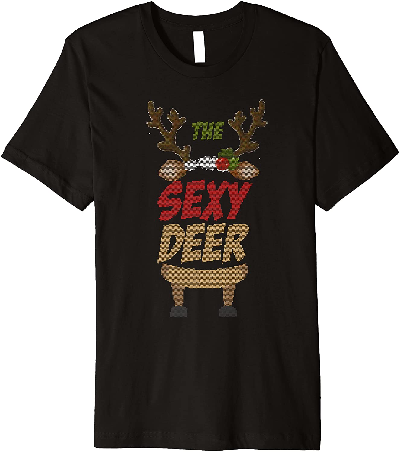 Price:$15.99 Sexy Reindeer Family Matching Group Ugly Christmas Premium T-Shirt : Clothing, Shoes & Jewelry