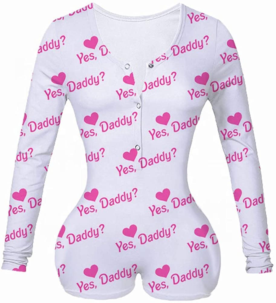 Price:$8.99 Women's Sexy Deep V Neck One Piece Bodysuit Print Bodycon Jumpsuit Rompers Pajama : Clothing, Shoes & Jewelry