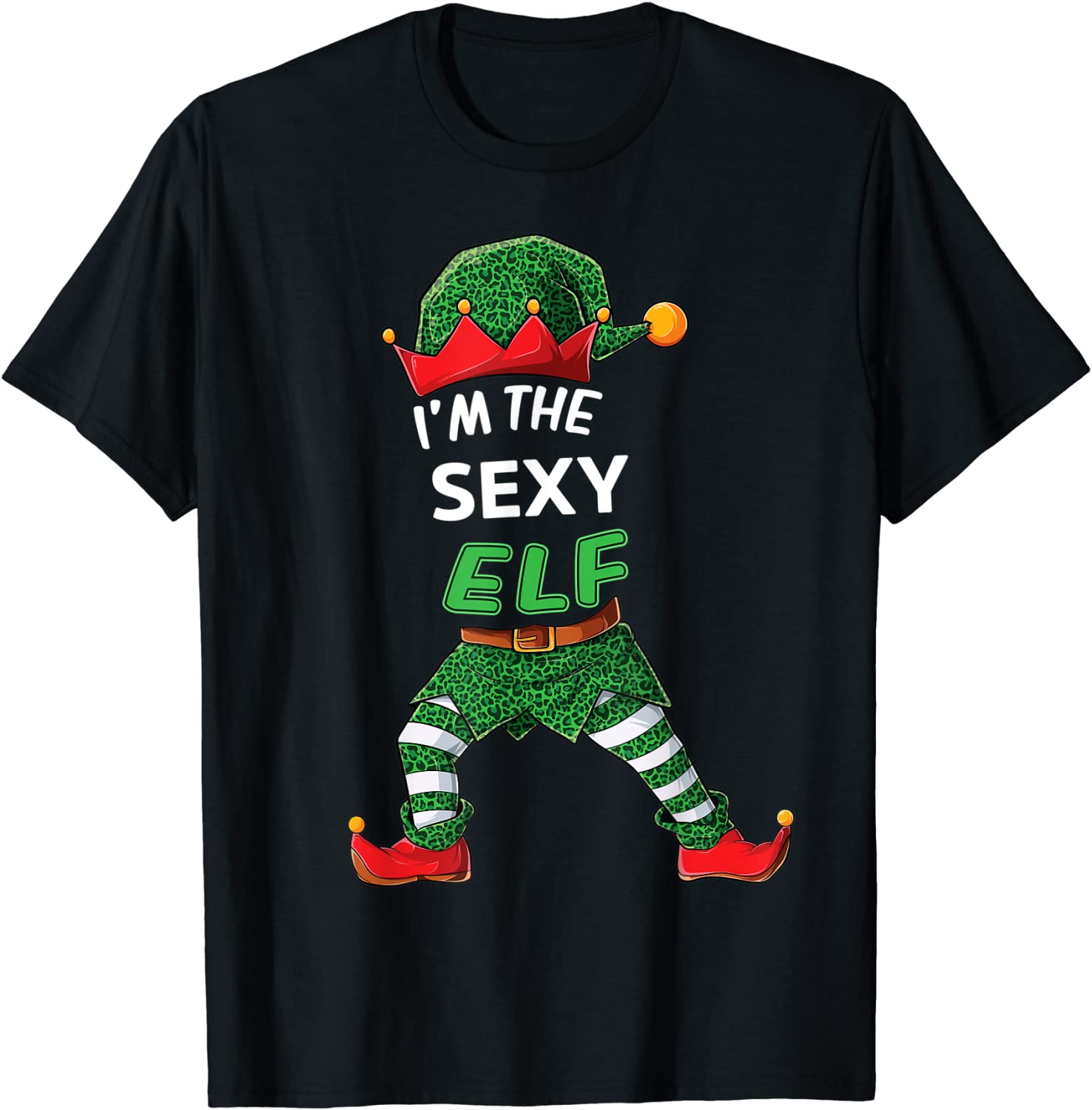 Price:$13.99 The Sexy Elf Christmas Family matching Pajama T-Shirt : Clothing, Shoes & Jewelry
