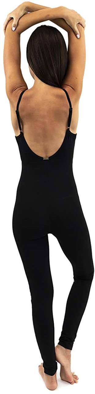 Price:$27.99 Yoga Bodysuit One Piece Bodysuits Workout Organic Cotton Bra Open Back Jumpsuit for Women Yoga : Clothing, Shoes & Jewelry