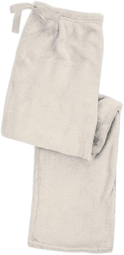 Price:$10.99 Basics Women's Super Cozy Fleece Pajama Bottom Lounge Pants/Warm Soft & Cozy Polar Fleece Lounge & Sleep PJ Pants at Amazon Women’s Clothing store