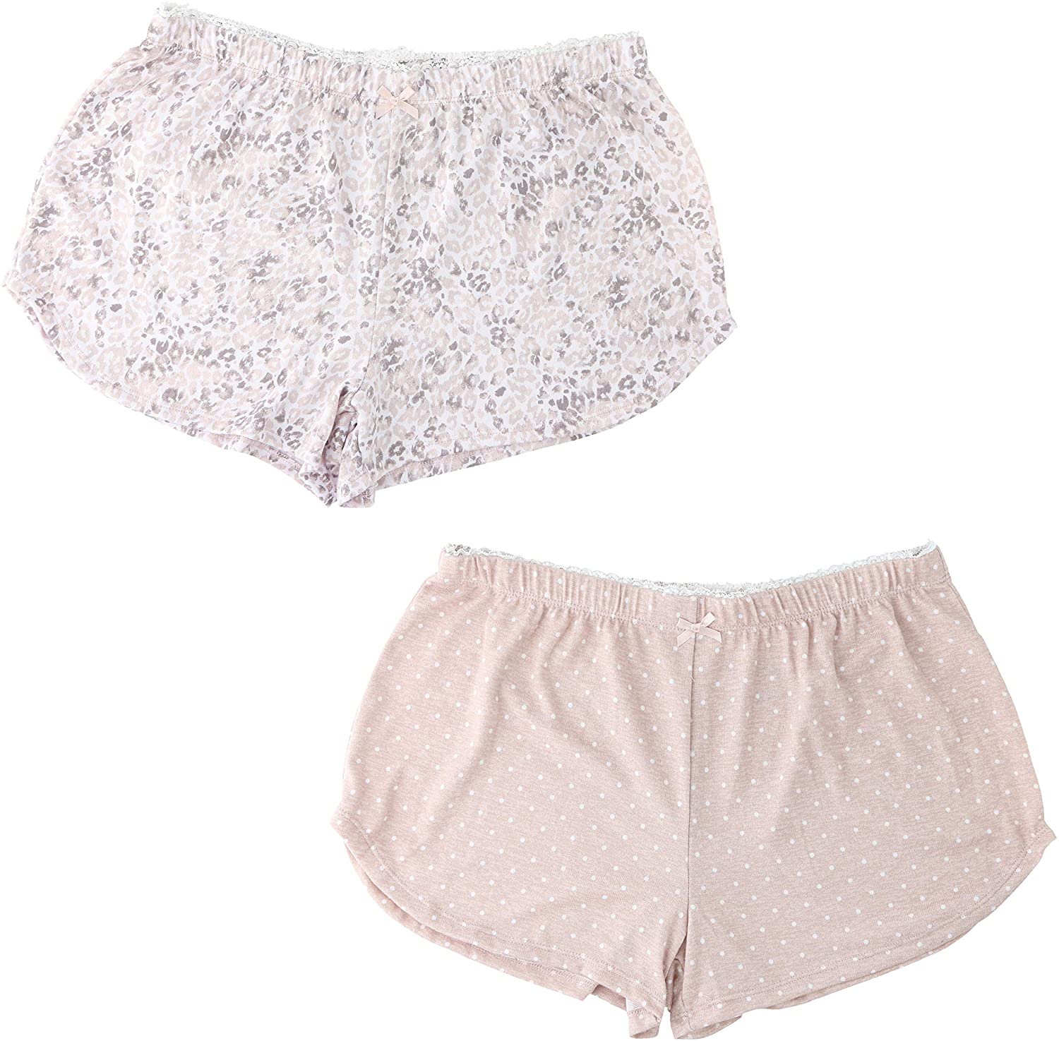 Price:$24.00 Monroe Intimates Soft and Dreamy Pajama Shorts (2Pr) at Amazon Women’s Clothing store