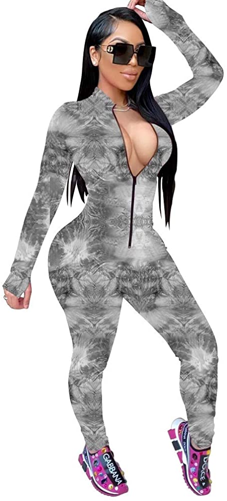 Price:$17.99 Women's V Neck Long Romper Jumpsuit Sexy Deep V Neck Bodycon One Piece Bodysuit Sleepwear Pajamas Clothes : Clothing, Shoes & Jewelry