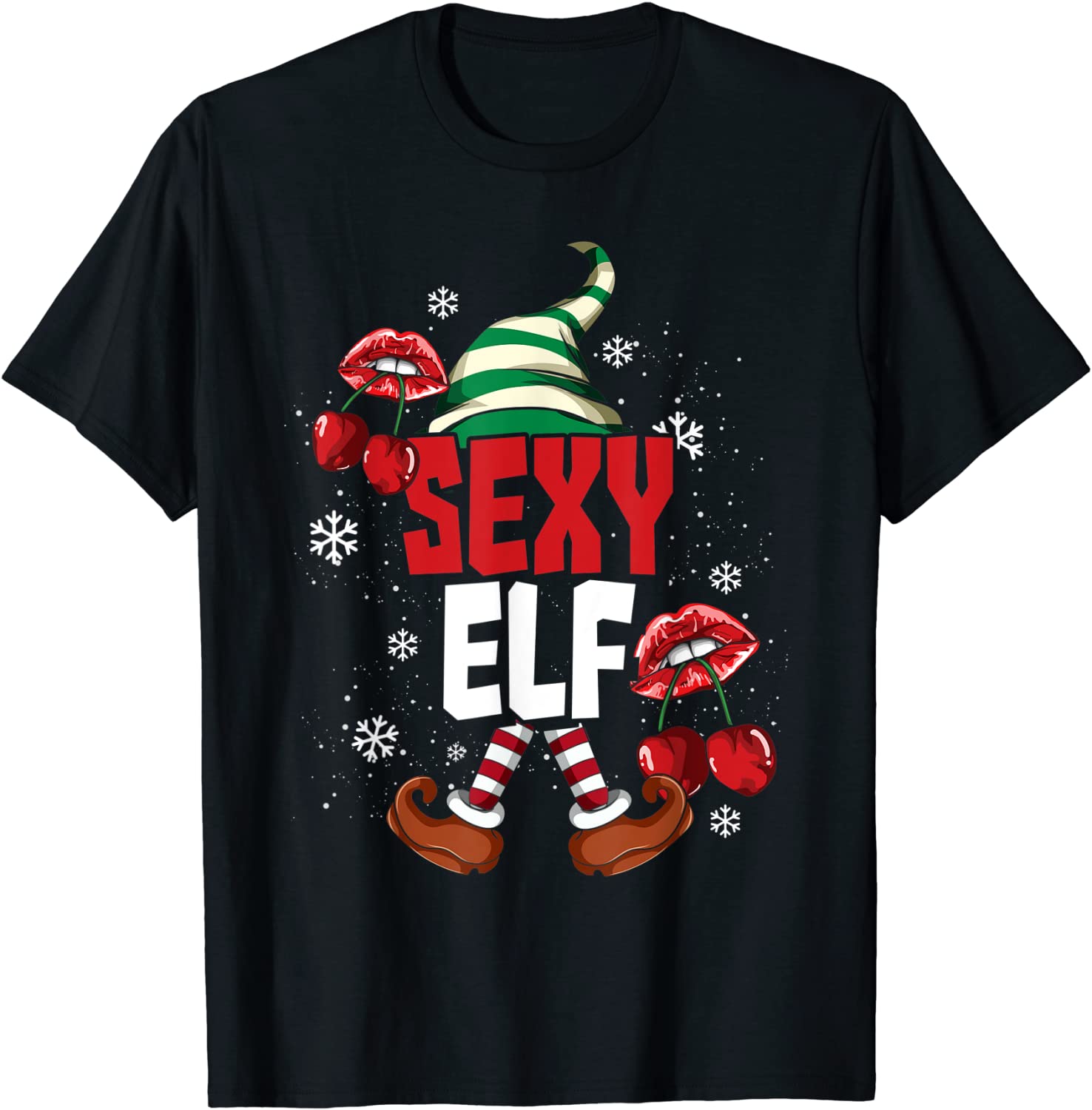 Price:$14.99 Elf Christmas Gift Matching Family Pajama T-Shirt : Clothing, Shoes & Jewelry