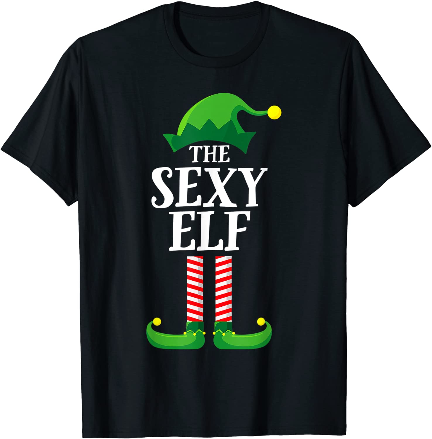 Price:$13.99 Elf Matching Family Group Christmas Party Pajama T-Shirt : Clothing, Shoes & Jewelry