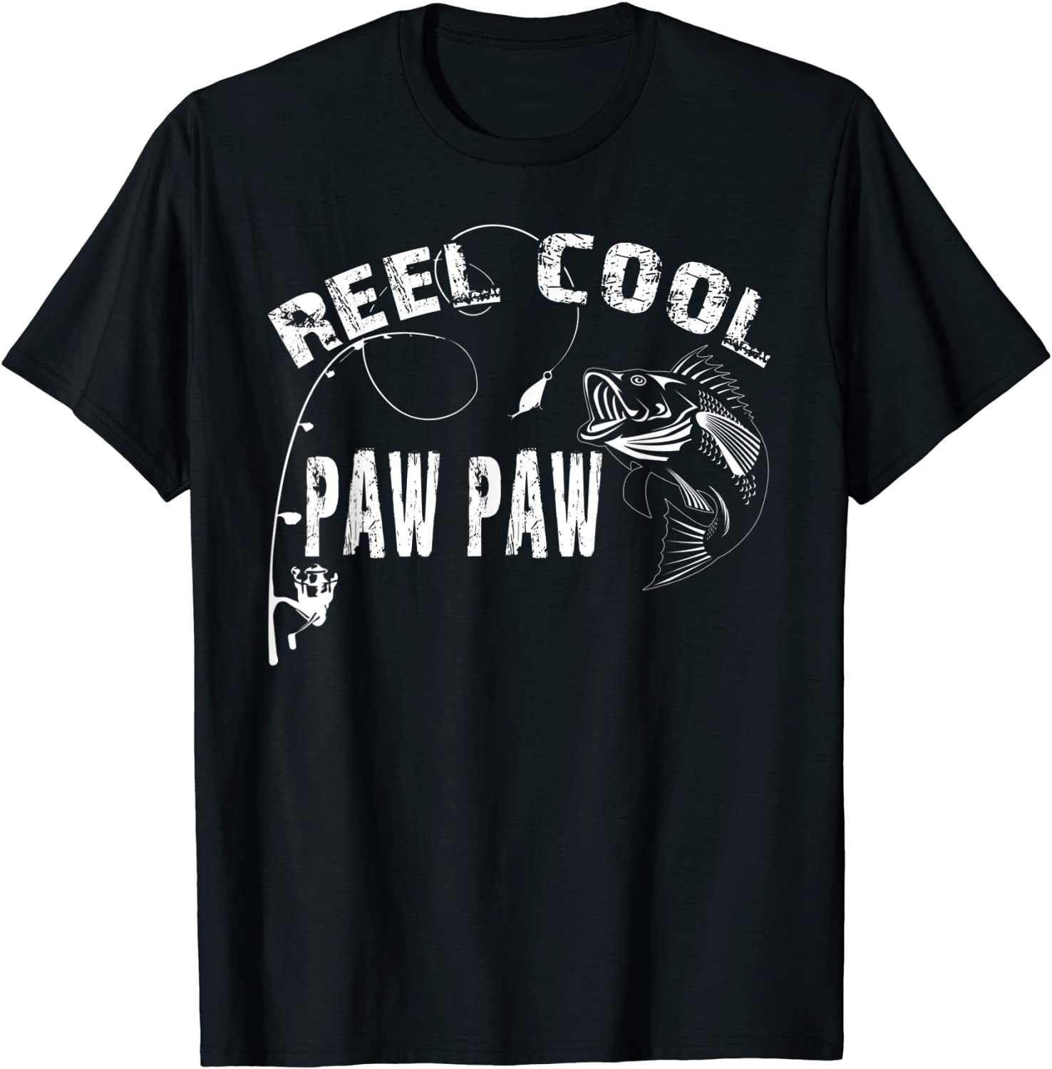 Price:$18.99 Cool Paw Paw Shirt Fishing Fathers Day Gifts For Men : Clothing, Shoes & Jewelry