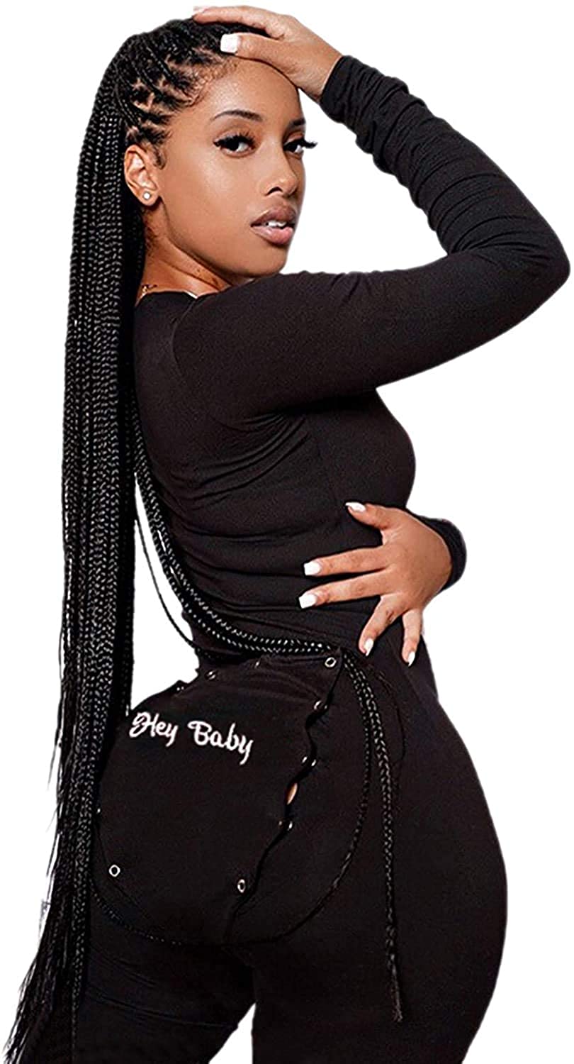 Price:$14.99 Women's Sexy Deep V Neck Butt Flap Pajamas Onesie Sexy Bodycon Bodysuit Long Sleeve One Piece Jumpsuit Rompers : Clothing, Shoes & Jewelry