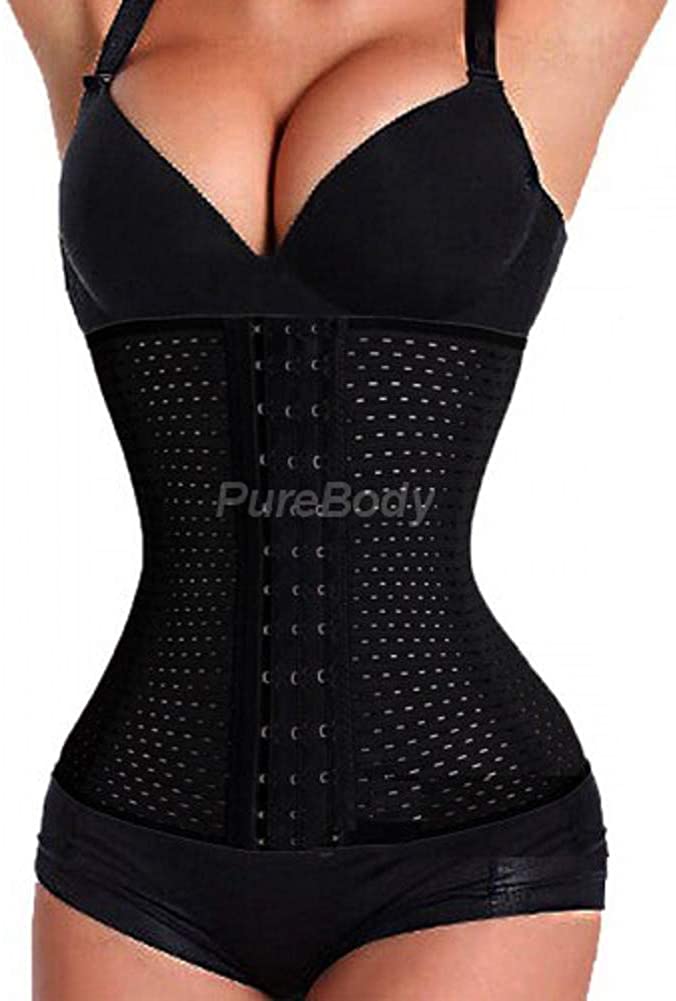 Price:$19.95 Waist Trainer – Women's Shapewear – Instantly Reduces Your Waist Size Giving You an Hourglass Figure at Amazon Women’s Clothing store