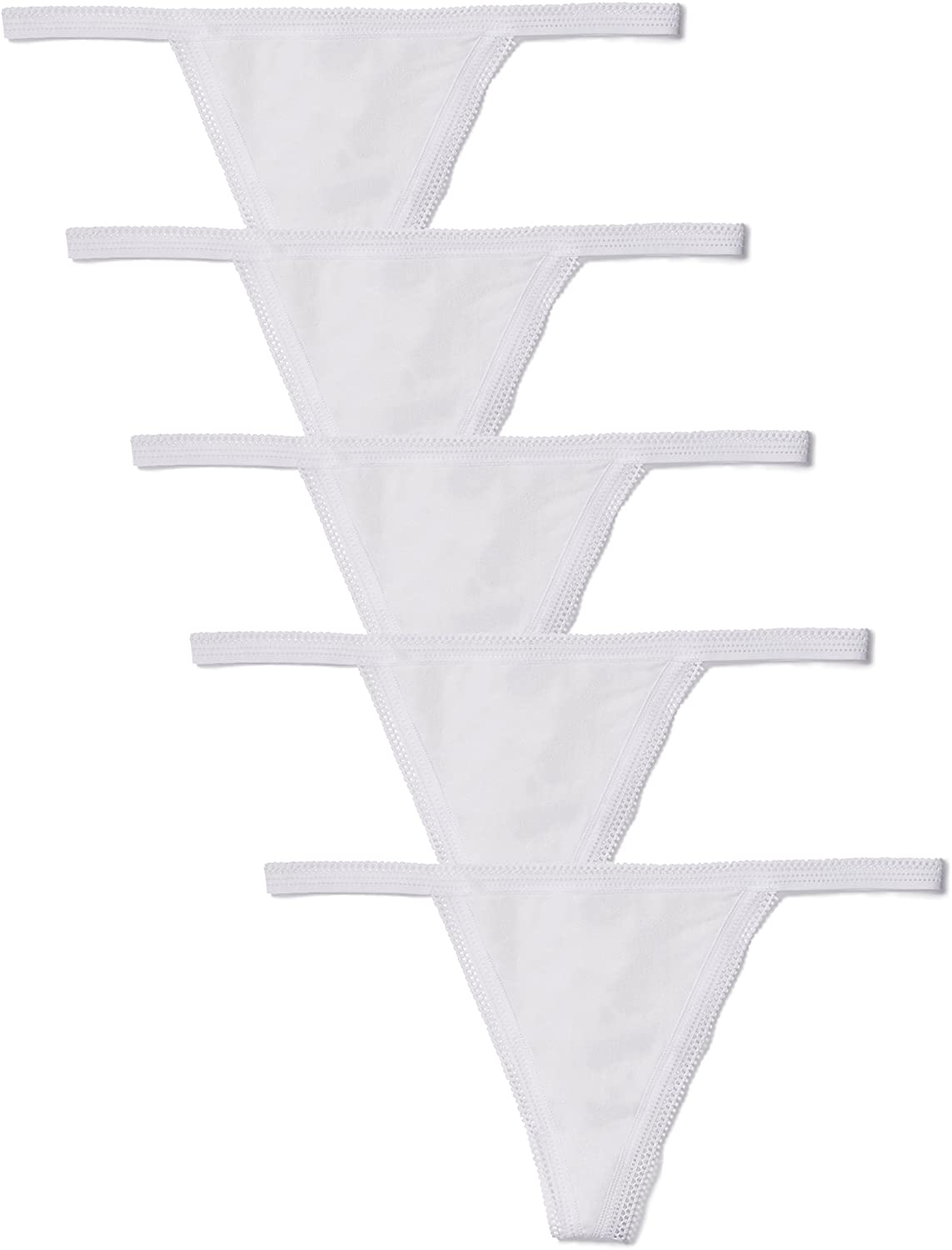 Price:$16.22 & Lilly Women's Belk181m5_geomtrim, Pack of 5 : Clothing, Shoes & Jewelry