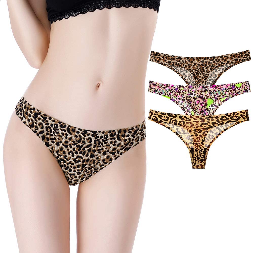 Price:$9.99 & JASPER Women's Thongs Stretch Ice Silk T Back Low Waist Sexy Panties Breathable Seamless Underwear for Women : Clothing, Shoes & Jewelry