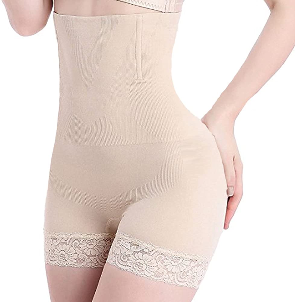 Price:$9.90 Women's Hi-Waist Body Shaper Butt Lifter Shapewear Trainer Tummy Control Panties Seamless Thigh Slimmers Cincher … at Amazon Women’s Clothing store