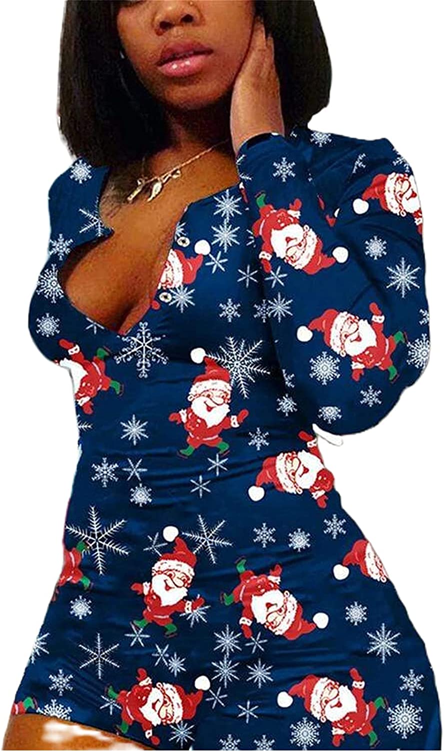 Price:$11.99 Sexy Plus Size Bodycon Jumpsuit Romper Print V Neck Pajamas Bodysuit One Piece Tracksuit Playsuit : Clothing, Shoes & Jewelry