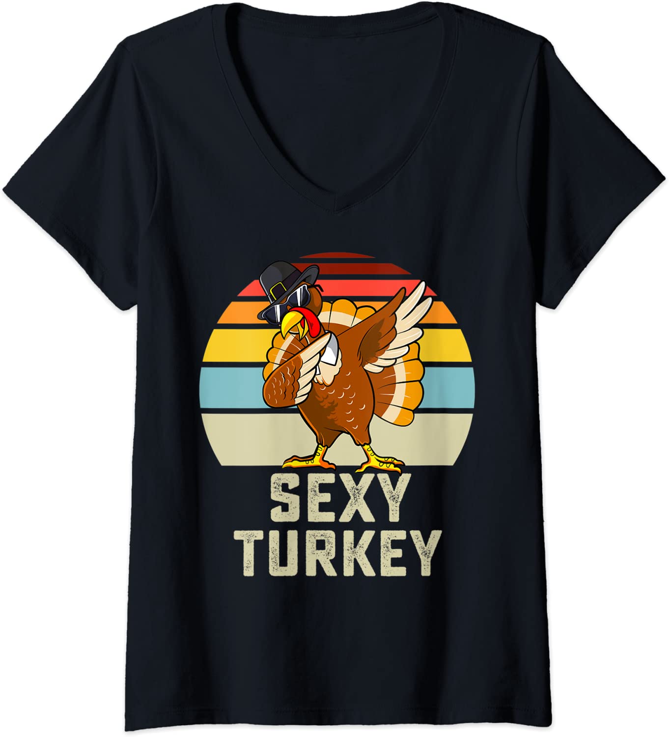 Price:$15.99 Sexy Turkey Matching Family Thanksgiving Group V-Neck T-Shirt : Clothing, Shoes & Jewelry