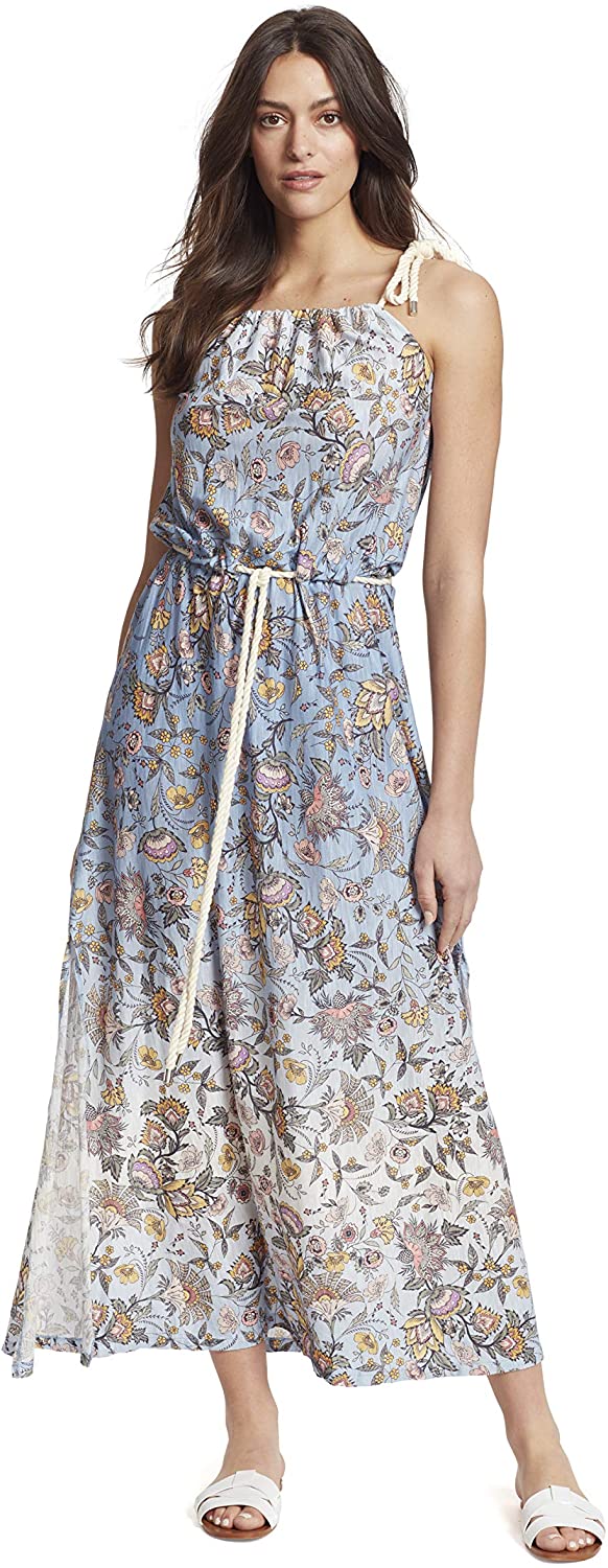 Price:$34.86 Women's Decision Making Spaghetti Straptie Maxi Dress : Clothing, Shoes & Jewelry